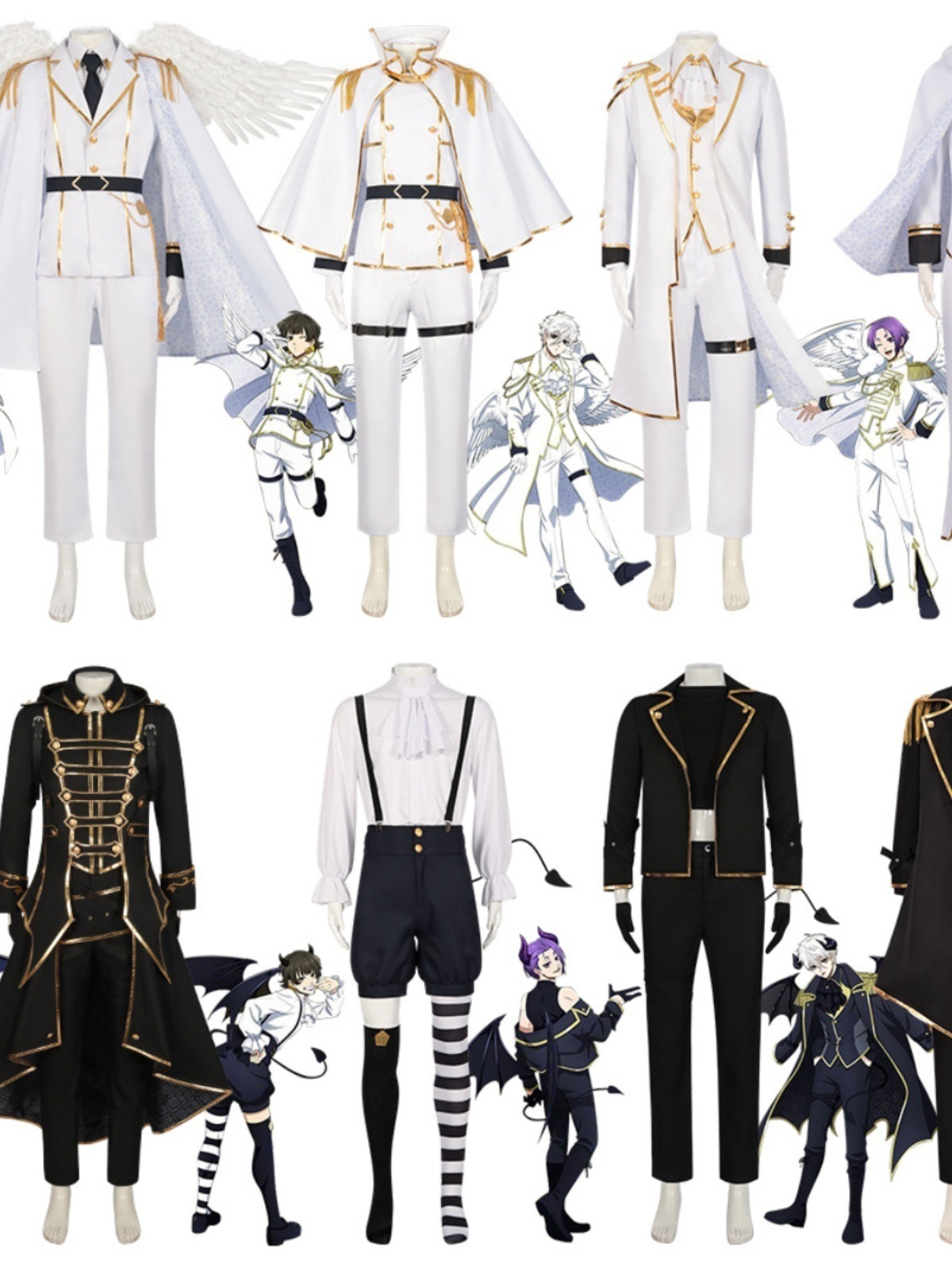 コスプレ コニキワ ブループリズン デーモン ミカゲ レイ キングビー レフイジエシイギリセイシロウ 8,228円