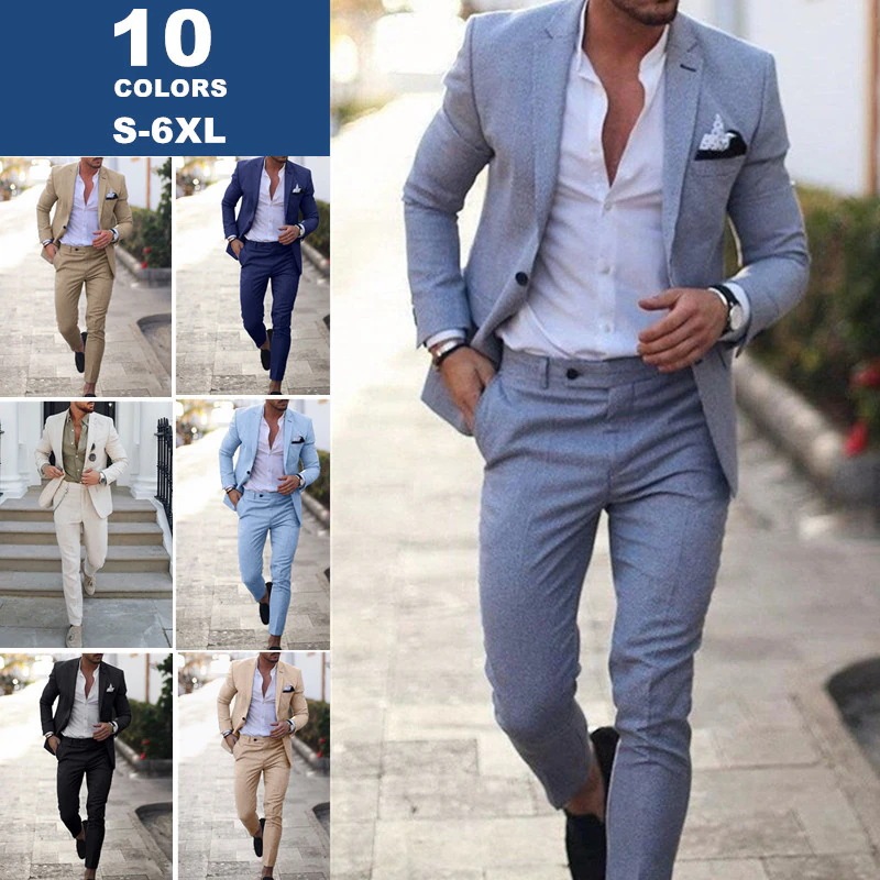 スーツ メンズ 2ピーススーツ おしゃれ スーツセットアップ ビジネススーツ無地 リム カジュアルスーツ フォーマルスーツ 洗える 紳士服 面接 通勤