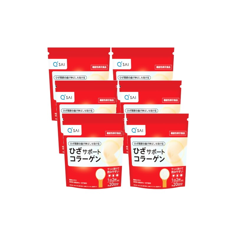 ひざサポートコラーゲン 100g 6袋セット