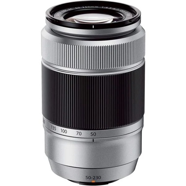 【中古】フジフィルム FUJIFILM 望遠ズームレンズ XC50-230mmF4.5-6.7 OIS IIS シルバー