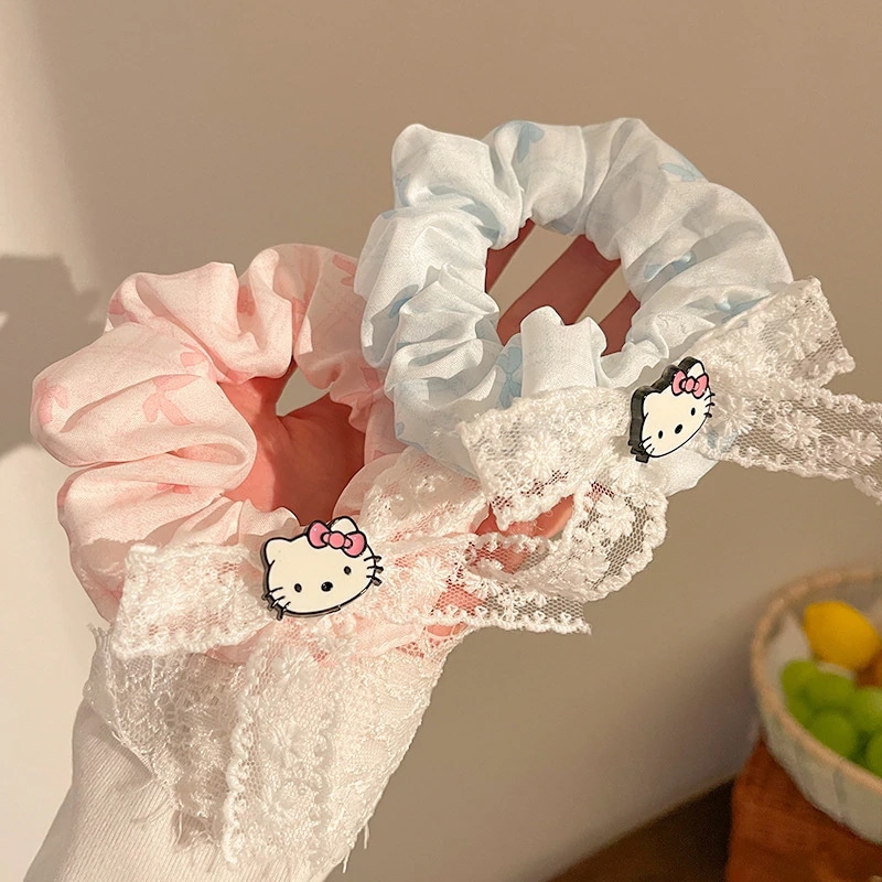 【1点ご購入 で10点プレゼントいたします】キュートなカートゥーンレースktカチューシャリボンカートゥーンキュートな少女トップロープの甘い馬尾ゴム髪飾り