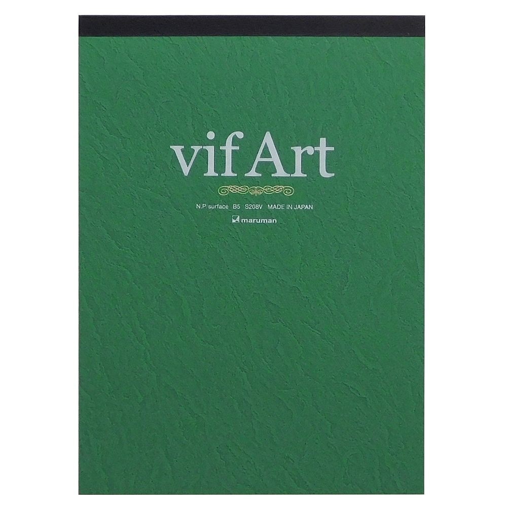 （まとめ買い）スケッチブック スケッチパッド ヴィフアール水彩紙 B5 中目 15枚 S208V [x10]