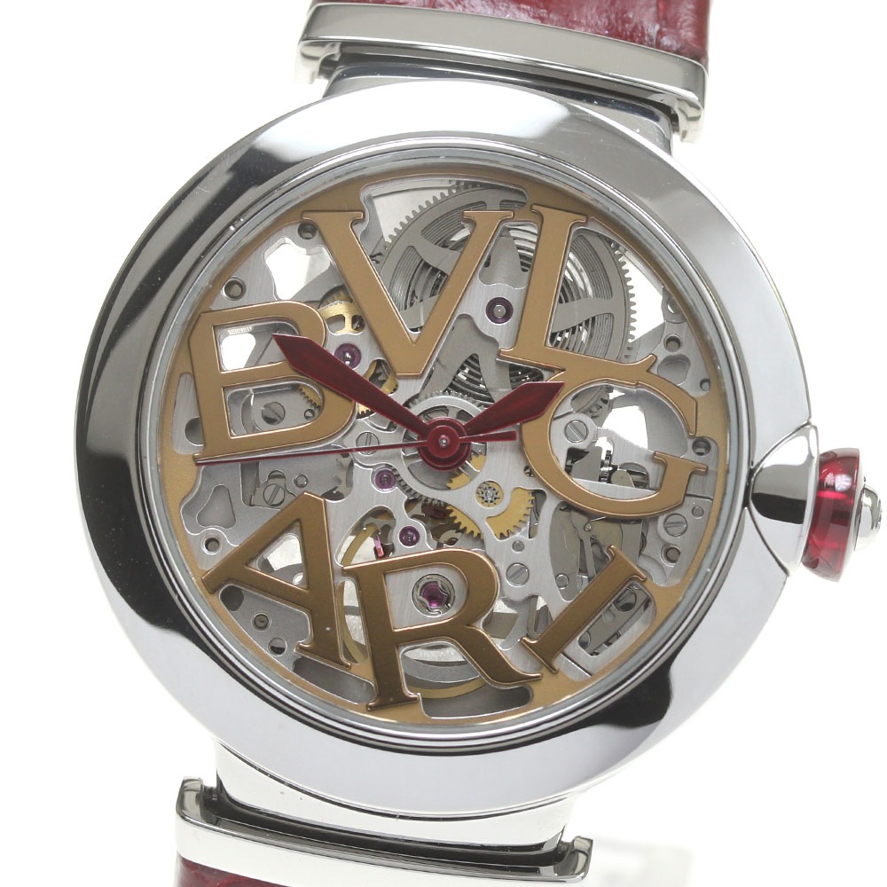 ブルガリ BVLGARI LU33S ルチェア 自動巻き レディース _865303【中古】