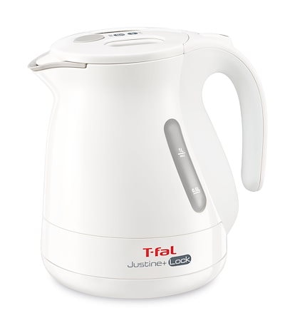 他サイト： 【オンライン限定】ティファール 電気ケトル 1.0L ジャスティン・プラス ロック ホワイト KO4411JP 1250Wのハイパワー たっぷり大容量 倒れてもお湯がこぼれない お手入れカンタンの商品画像