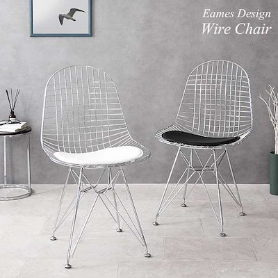 Qoo10] イームズ ワイヤー チェア ミッドセンチ : 家具・インテリア