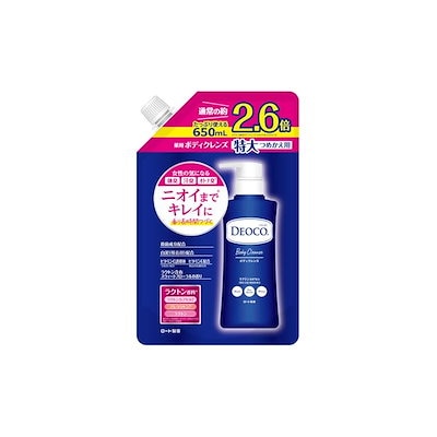 他サイト： デオコ 薬用ボディクレンズ つめかえ用 大容量 650mlの商品画像
