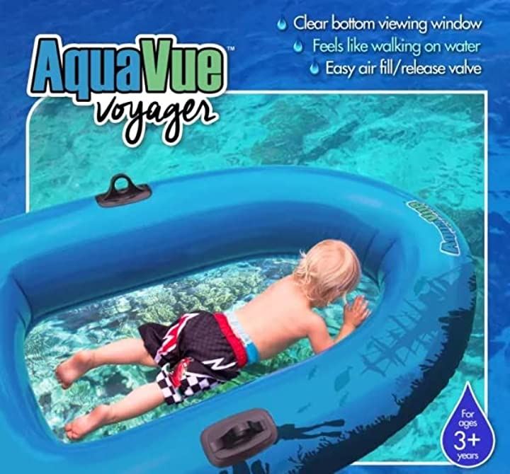 Sieco Design 海中探索 シースルー ボート フロート 浮き輪 AquaVue日本正規品 8,020円