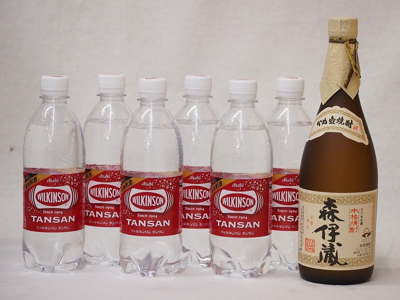 家のみ本格酎ハイ7本セット(ウイルキンソンタンサン 炭酸水ペット 芋焼酎 森伊蔵(鹿児島県)) 50