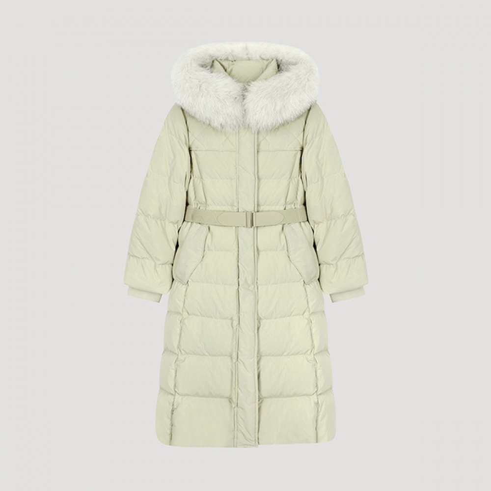 (シーズミス) フォックスファーグースダウンロングパッド入りジャンパー_ssgjpo42020_LB