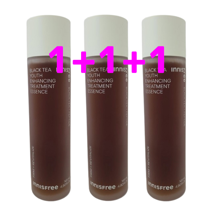 ブラックティーユースエンハンシングトリートメントエッセンス, 145ml, 3個