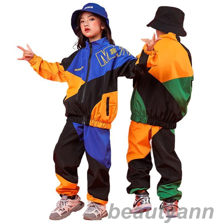 キッズダンス衣装 セットアップ 韓国 子供服 ヒップホップ キッズ ダンス 衣装 練習着 男の子 女の子 hiphop ジュニア 春秋 ダンス衣装 子ども服 長袖 おしゃれ 110 120 130 1