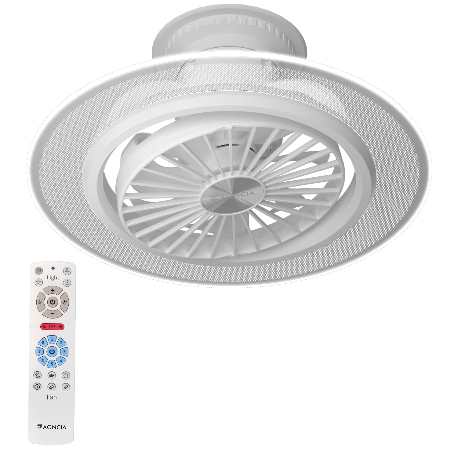 シーリングファンライト Lumaflow 導光板 10段階調色/調光 常夜灯モード 風量調節8段階 リズム風 扇風機 サーキュレーター 空気循環 2.4Gリモコン操作 12時間忘れ切る機能 メモリー機