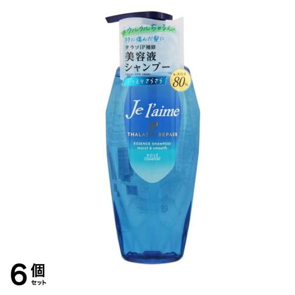 iPタラソリペア補修美容液シャンプー モイスト&スムース ポンプ本体 480mL 6個セット