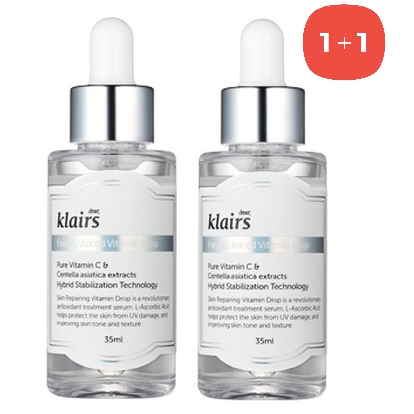 1+1 クレアス(Klairs)フレッシュリージュースドビタミンドロップ Freshly Juice