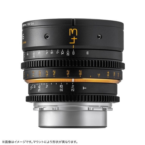 毒鏡 DL-MP43-PL-B ブラック DULENS APO MiniPrime 43mm T2.4 単焦点シネマレンズ PLマウント