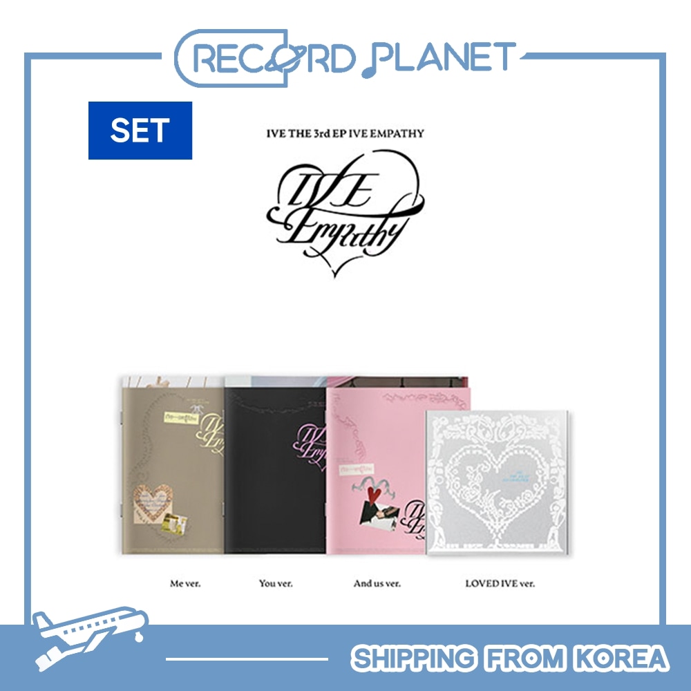 4種セット IVE THE 3rd EP IVE EMPATHY (with LOVED IVE ver.) 7,354円