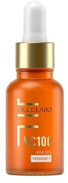 ドクターシーラボ (DR.CI:LABO) VC100 ミルクピールプログラム1 (30mL / 1本 / 約1ヶ月分) 角質ケア美容液 (毛穴/敏感肌/乾燥) ナイアシンアミド配合
