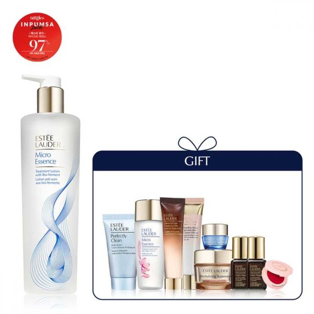 エスティ ローダー 400ml マイクロ エッセンス セット (+デラックス 9種プレゼント)