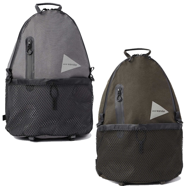 and wander アンドワンダー PE/CO 20L デイパック 5743975008 リュック