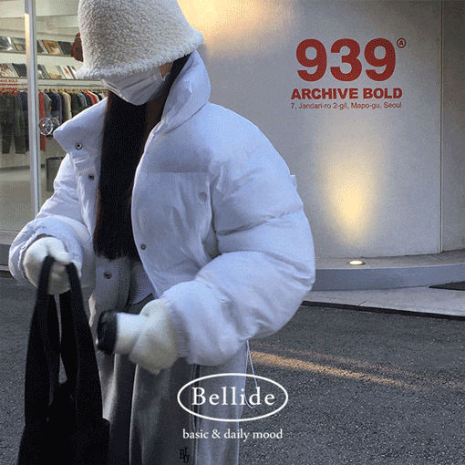 [MADE] スモーククリーミーショートダウンジャケット jp1140