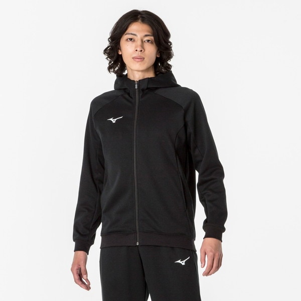 MIZUNO ミズノ スウェットフルジップフーディ ユニセックス 陸上競技 スウェット メンズ 32MCA17709