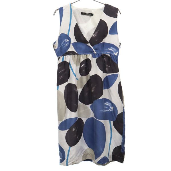 総柄 ノースリーブ ワンピース レディース 6,787円