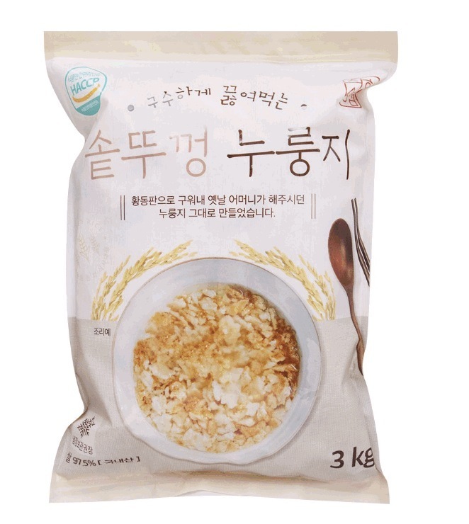 おこげ　ヌルンジ　３ｋｇ　１袋　누룽지