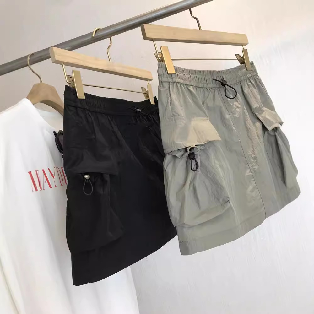 自分で保管してください！！長い脚を着て涼しくて涼しく着る光と素早く乾燥した通気性のあるマウンテンスタイルのワークウェア女性のための短い短いスカート 5,134円