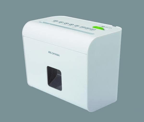 アイリスオーヤマ 細密ホームシュレッダー ホワイト HS4SC