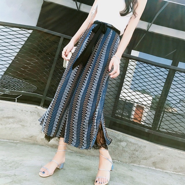 ボトムス パンツ 春夏 カジュアル レディース クロップドパンツ サルエルパンツ 膝丈 ひざ丈 膝上 膝下 エスニック ウエスト ゴム 青 ブルー くすみカラー 大人カラー 春カラー かわいい 大人可