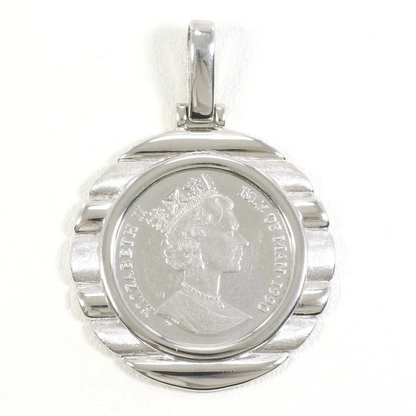 マン島キャット 1 5oz 1 5オンス 白金 PT1000 PT900 ペンダントトップ 中古