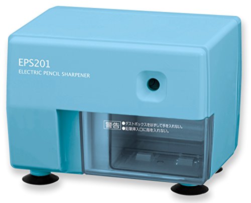 アスカ 特別価格 鉛筆削り 保障できる 電動シャープナー ブルー EPS201B