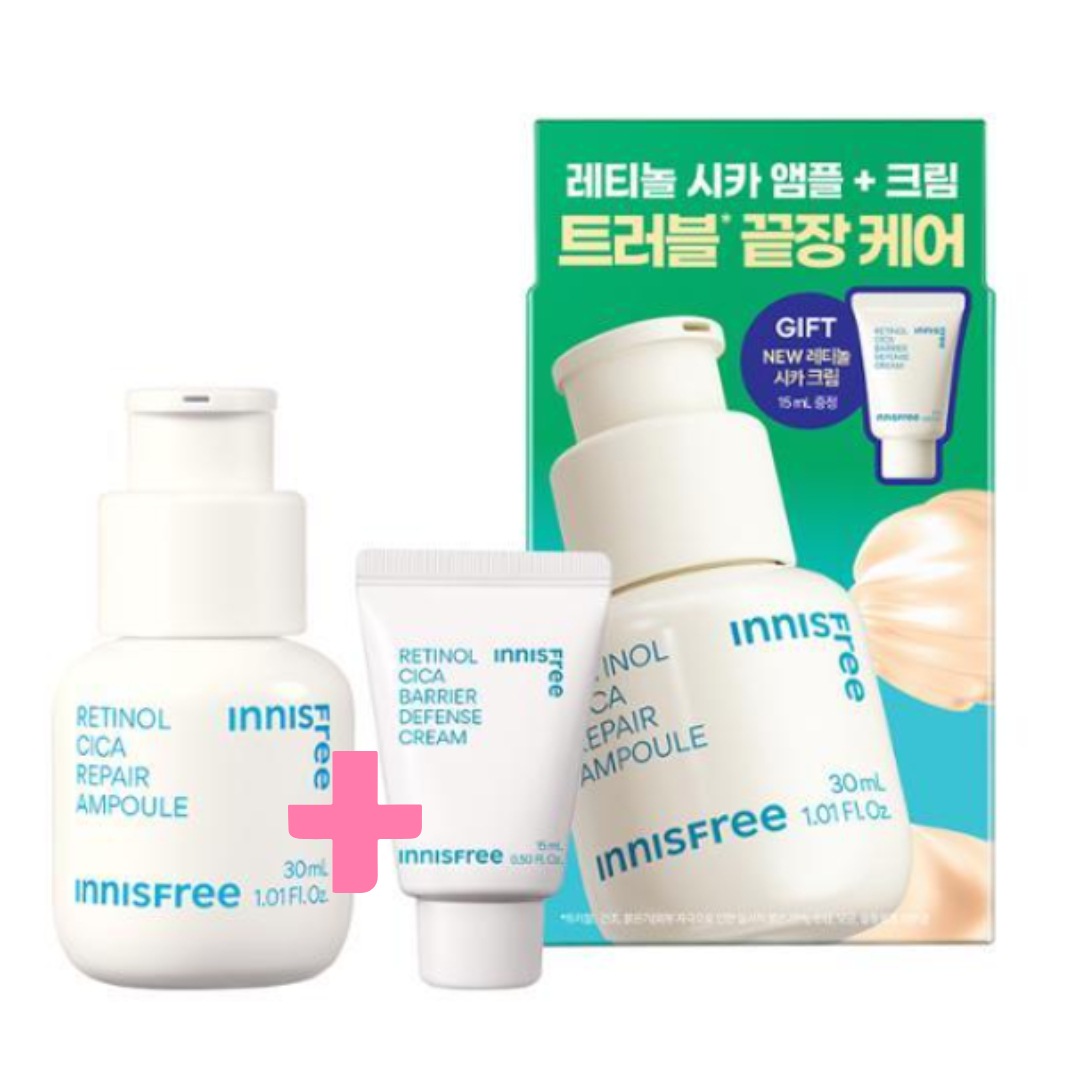 【公式/韓国正品】レチノールシカ リペアアンプル30ml 企画(+レチノール シカ痕跡バリア クリーム15ml)/韓国コスメ