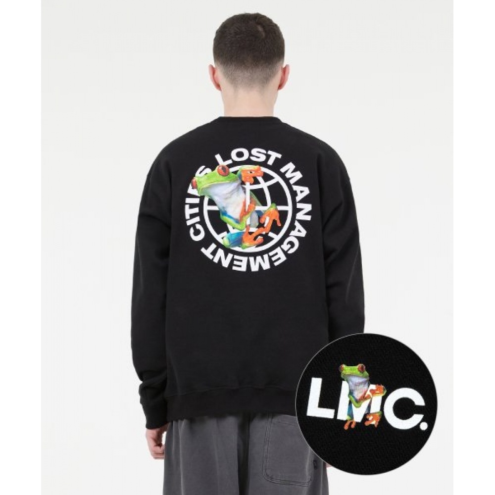 LMC フロッグスウェットシャツブラック