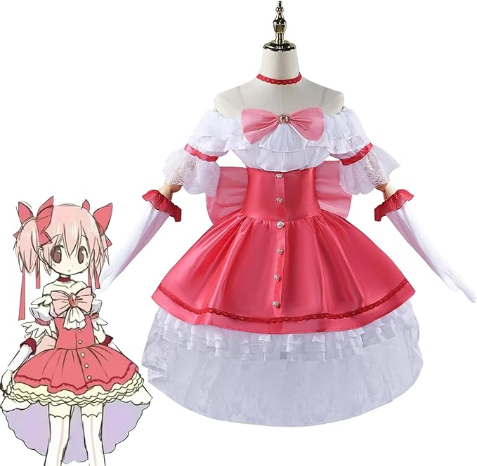 コスプレ衣装 鹿目まどか ワルプルギスの廻天 魔法少女まどかマギカ コスチューム 仮装 変装 クリスマス ハロウィン イベン