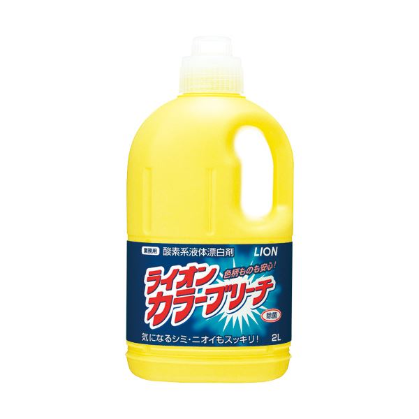 （まとめ）ライオン カラーブリーチ 本体 2L 1本[x10セット]