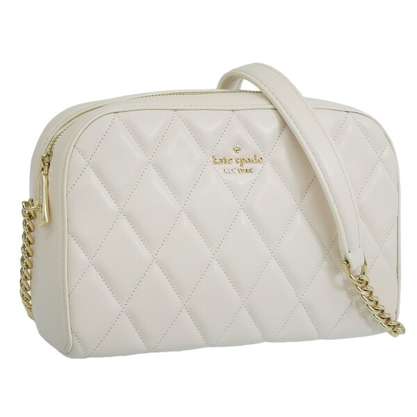 ケイトスペード バッグ レディース ショルダーバッグ アウトレット レザー ホワイト キャリー ミニ カメラバッグ CAREY MINI CAMERA BAG KG425-100 KATE SPADE