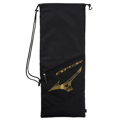 【美品】ミズノ ラケットバッグ N-XT 2本収納 ブラック×ゴールド Qoo10] ミズノ MIZUNO ミズノ ラケットバッグ 2 : スポーツ