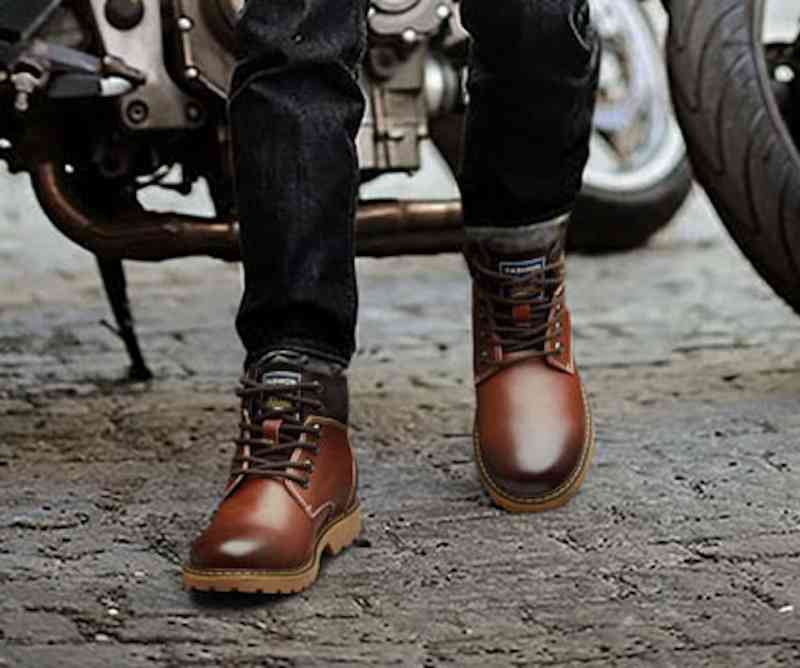 ブーツ メンズ 完全 シューズ 冬 フロント ルーム 秋 モード ブーツハイカット ブランド 幅広 滑らない 靴 夏 軽い 春 セット 黒 革 洗える レザー ワーク ジッパー 防水 スエード 防寒 6,175円