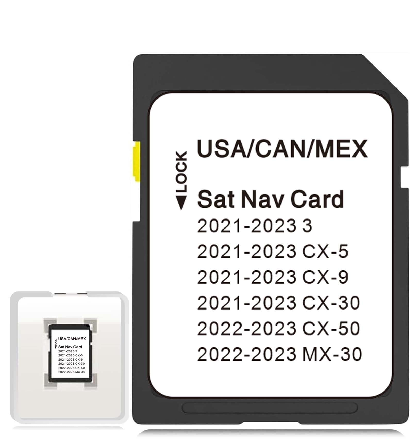 CX-30 ナビゲーションSDカードマップアップデートTD2K66EZ1B ナビゲーションアクセサリー CX-5 3 CX-9 2021-2023CX-50 2022-2024MX-30 202