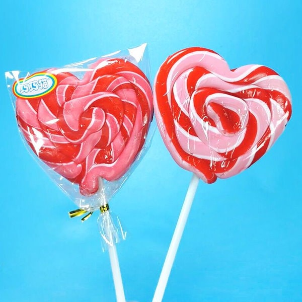 Qoo10] ハート型ロリポップシリーズ フルーツキャ