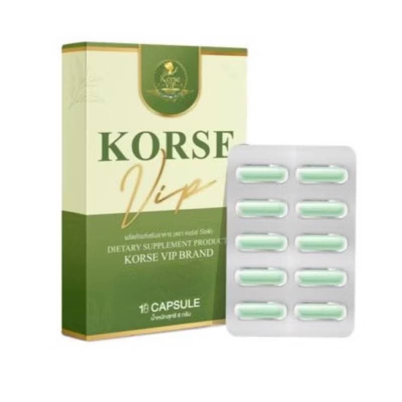 Korse by herb 3 box コルセVIP　脂肪燃焼ダイエットサポートサプリです