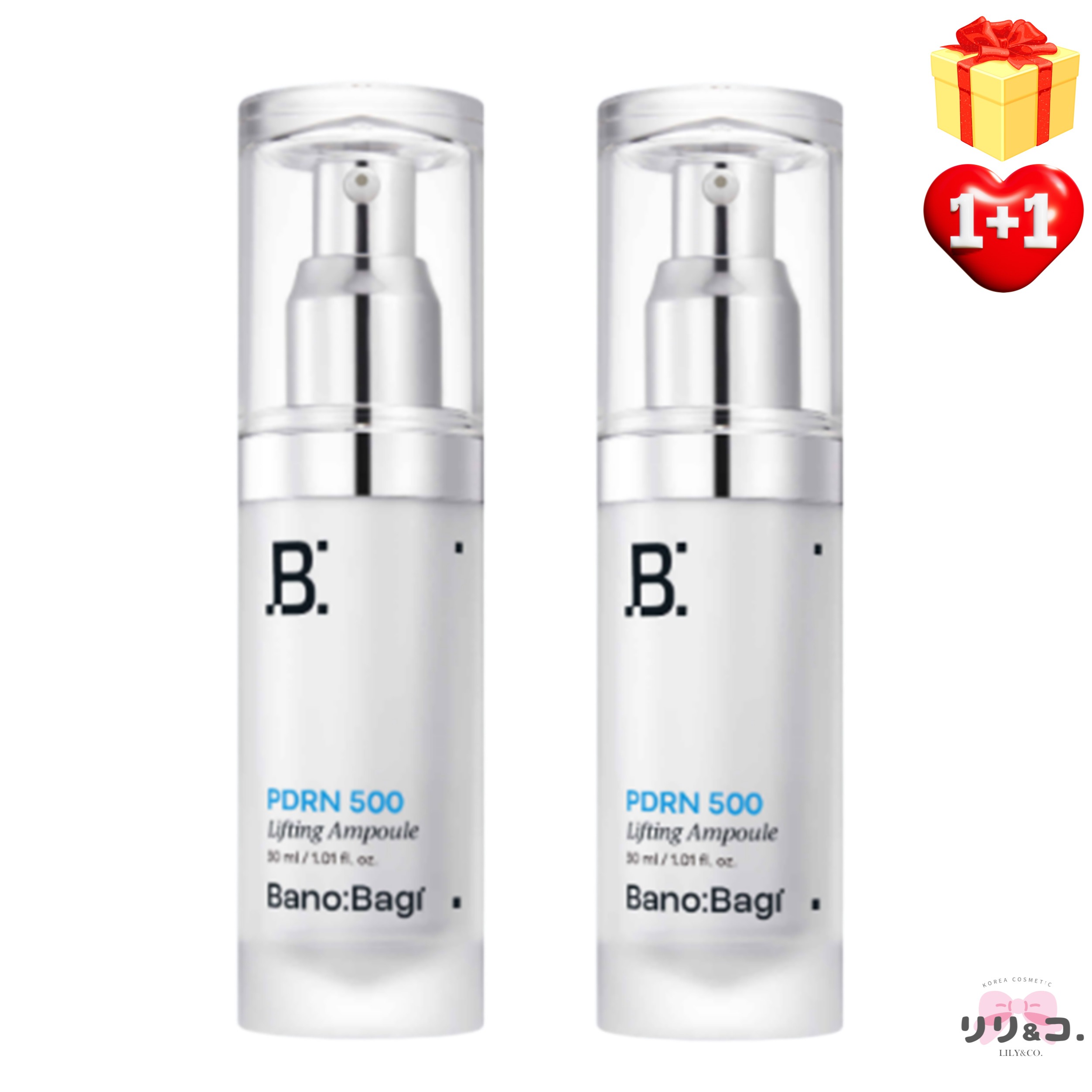 [NEW エイジングケア 1+1] PDRN リフティングアンプル 30ml＋30ml 計2本 リフトアップ 導入美容液 小顔 しわ たるみ ほうれい線 エッセンス 低刺激 スキンケア ハリ 保湿 ツ