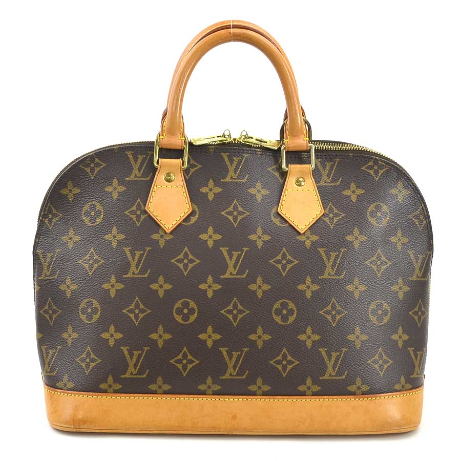 ルイ ヴィトン LOUIS VUITTON ハンドバッグ モノグラム アルマ モノグラムキャンバス ブラウン ゴールド レディース M51130 e59616a