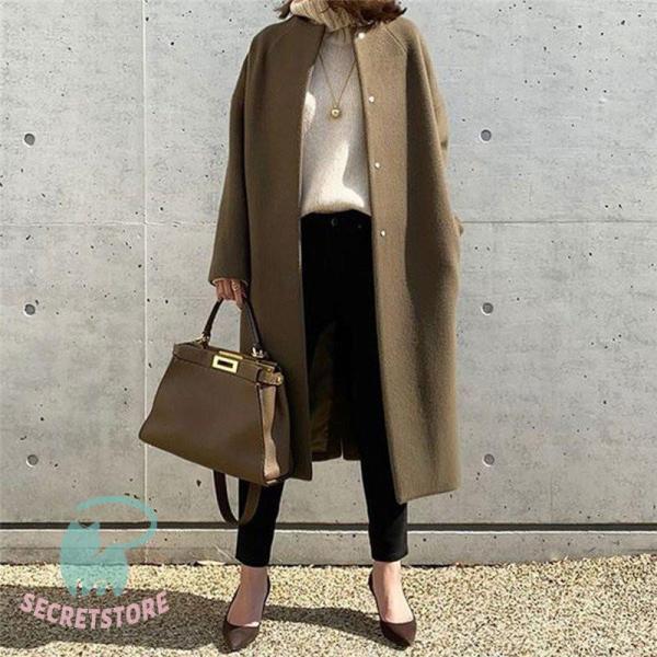 冬の新作ノーカラーコート レディース チェスターコート アウター 韓国風 秋冬 おしゃれ 大人 通勤 着痩せ 暖かい カジュアル ゆったり 新着