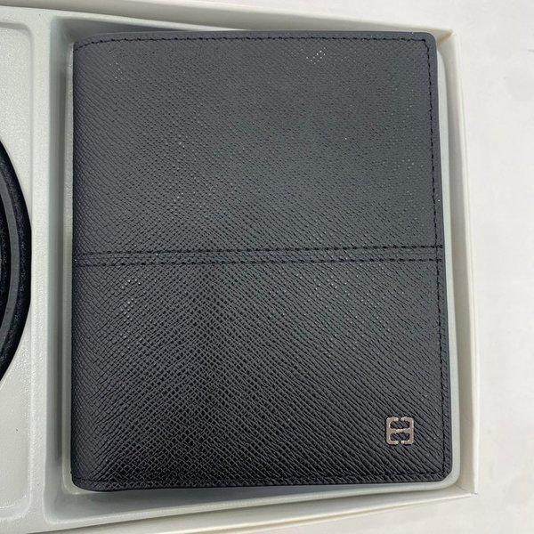 男性財布ベルトセット EODSBS355BK HSYS3A GN