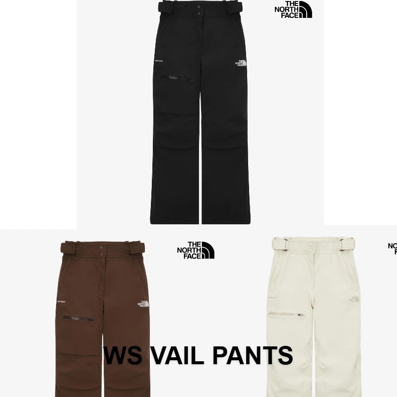 韓国正規品保証 関税負担なしNP6NR86A WS VAIL PANTSデイリー 基本 着装 男子 女子 人気 韓国 ファッション 男女共用 アウトドア