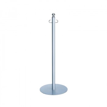 シロクマ フロアパーティションポール クローム/シルバー FPP-0172