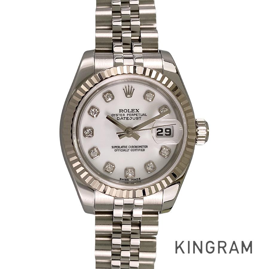 デイトジャスト 179174G レディース 腕時計 ss【中古】