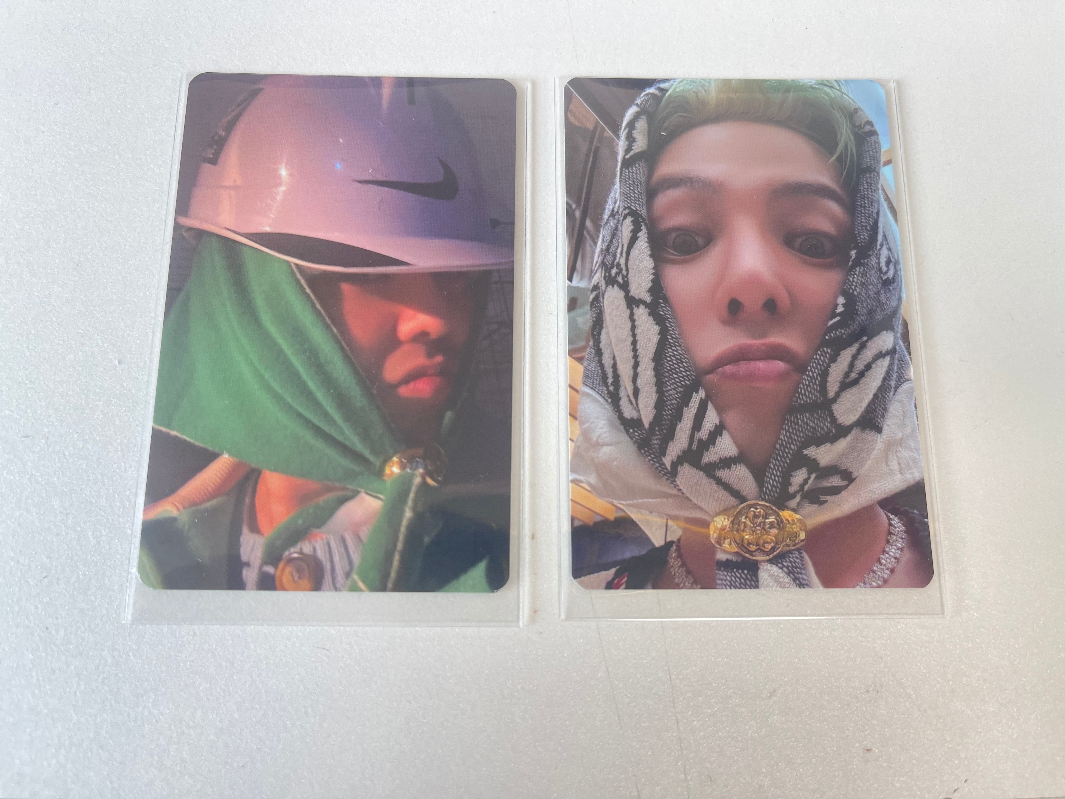 GD G-DRAGON GARDEN START kit photocard ot2 set